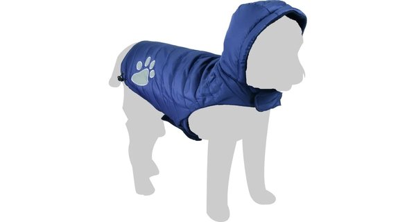 Abrigo Azul para Perro Paw